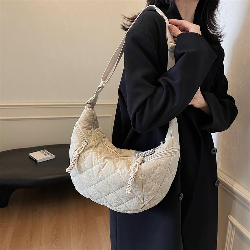 Женская сумка хобо, легкая сумка через плечо, большая вместимость, сумка через плечо