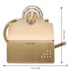 Wall Mounted Paper Towel Holder Antique Gold Tissue Holder  Bathroom Restroom Toilet