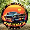 Винтажная жестяная табличка 1967 Ford Mustang Fastback Ретро Декор Стены