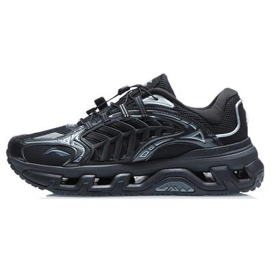 Li Ning Горный Цвет Ткань Амортизация Нескользящие Износостойкие Дышащие Низкие Беговые Кроссовки Мужские AGLR079-2