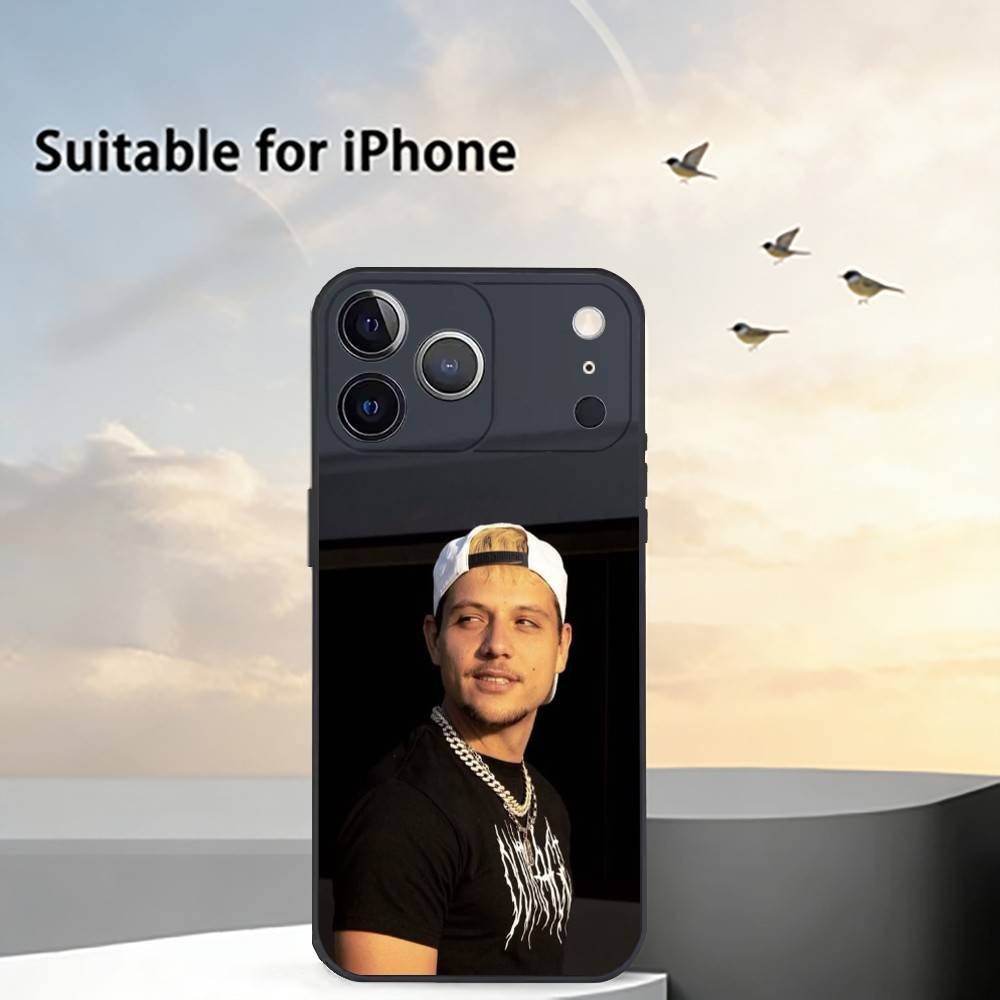 PLK Французский рэпер M-Mathieu Чехол для телефона для iPhone 17,16,15,14,13,12,11 Plus,Pro Max,XS,Мягкий силиконовый черный чехол