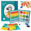 1/2 Sets Magnetic Fraction Tiles Circles Percentage Decimal Fraction Learning Math Manipulatives Students Teaching Aid Educational Fraction Puzzle
