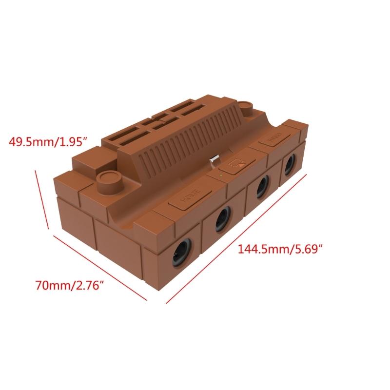 Портативный Мини-адаптер HDMI-совместимый Стенд ТВ Зарядная Док-станция Стенд для Switch/Switch OLED/GC Док-станция Конвертер