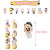 36PCS Stray Kids Party Supplies Skzoo Party Included Banner Cake Topper Balloons