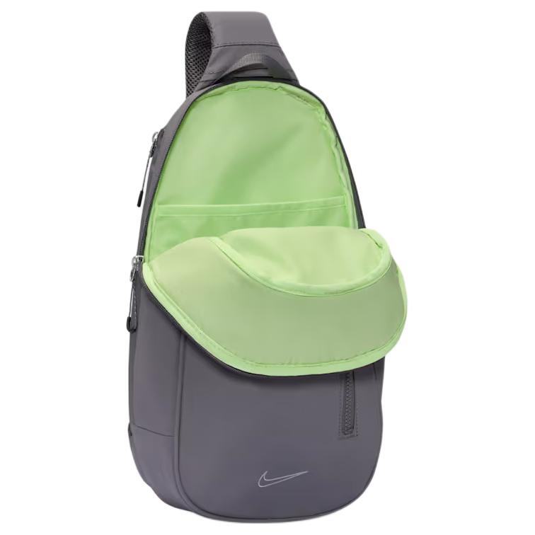Nike Sportswear Fabric Sling Bag Unisex Light Smoke Gray
