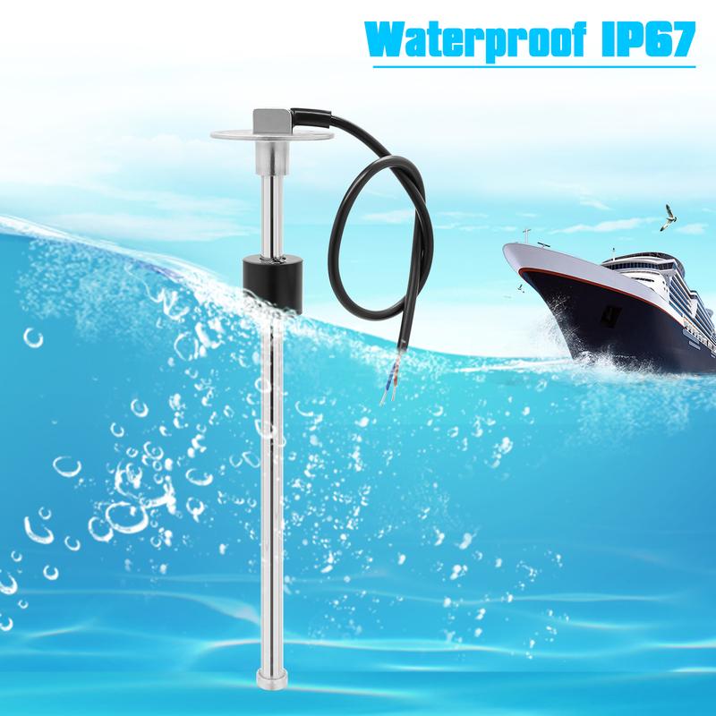0-190 ohms Fuel Level Sensor Water Level Sensor For Auto Car Boat Water Tank Level Indicato Stainless Steel A5 Fuel Level Gauge
