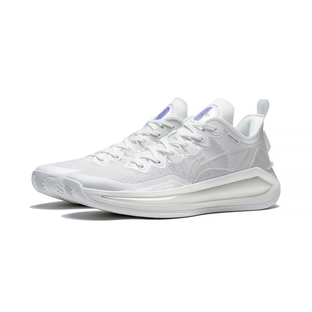 Баскетбольные кроссовки LiNing Blade 3 V2 White Pearl Durable Support Low-Top унисекс Cloud-Mist-White ABAT057-3