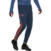 adidas Мужские спортивные штаны в полоску с логотипом Manchester United, темно-синие HG3987