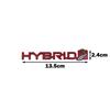 3D Metal HYBRID Car Sticker Emblem Badge for Hybrid Logo Toyota Prius Camry Crown Auris Rav4s Ford S-MAX Fusion Explorer Limited ESB3