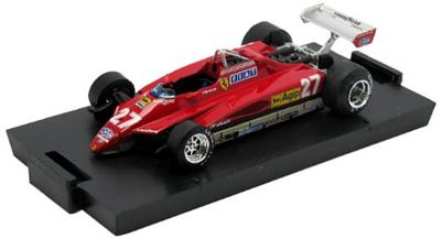Ferrari 126C2 82 Гран-при Сан-Марино 2-е место Вильнёв 1/43 №27 Г.