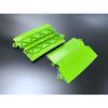 KERBS SYSTEM 1000R Curb Markers (50 Pieces) - 1 Box, Suitable for 1/10 Scale Radio-controlled Car Dioramas, Drifting, and Touring (Green)