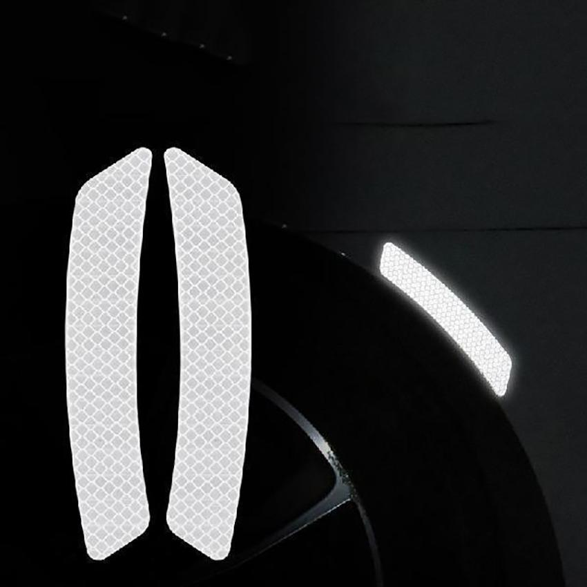 10 шт./компл. светоотражающая наклейка на автомобиль, предупреждающая лента, безопасность для Geely Atlas Pro 208 Gti Kia Stinger Jetta Volkswagen