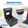 YHDAA 4 Inch Thermal Shipping Label Printer, Support Receipt Printing Waybill Printer 4x6, USB/WIFI/BT Connection Optional