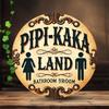 Ретро Круглая Металлическая Панель для Гостиной Спальни Гаража