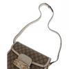 GUCCI  602204_92TCG_9761 Shoulder Bag beige/Ebony GG Supreme Canvas/leather Women