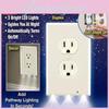 Light Plug Night Inductive Switch Modern Minimalist Design Bedroom Decor Supplie