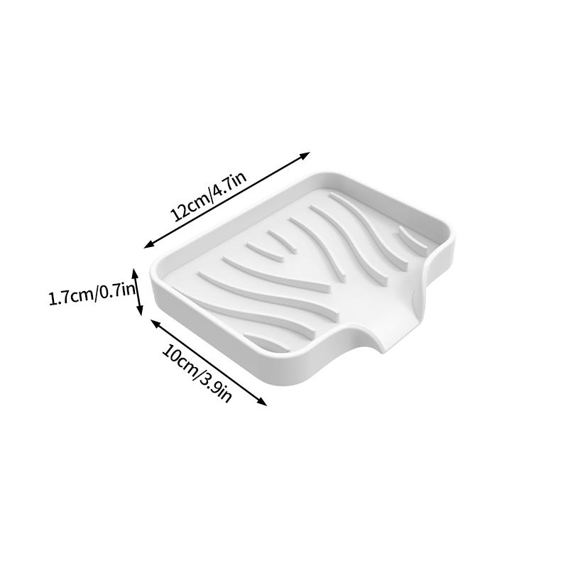 Сливной коврик для кухонного крана, силиконовый защитный коврик для раковины, защитный коврик для столешницы, подставка для хранения мыла в ванной
