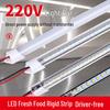 220V Super Bright LED Hard Light Strip for Cabinet and Display Lighting
