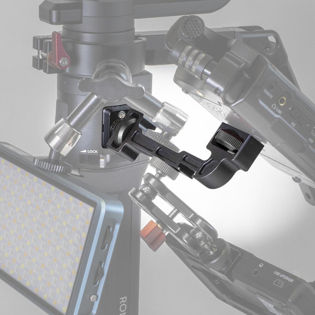 Стабилизатор подвеса Вращающийся Удлинительный Кронштейн Держатель Поддержка с Винтом 1/4 Дюйма Крепление Холодный Башмак для Крепления Монитора