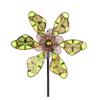  Rotating Wind Spinner Garden Ornaments Easy Ground Installation Decorative Yard