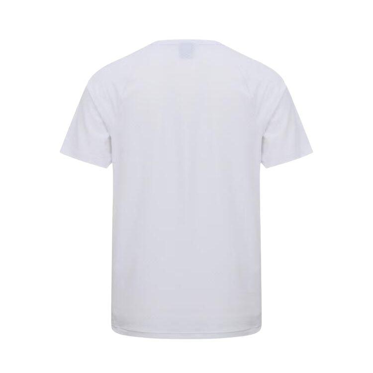 Men's ASICS T-Shirts Men's White Crew Neck Moderate