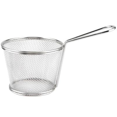 Мини-корзины для чипсов из нержавеющей стали, корзины для фритюра, сито для презентации еды, инструмент для приготовления картофеля