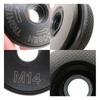 M14 Thread Angle Grinder Flange Nut Black Quick Change Self Locking Flange Nut Quick Release Flange Nut Pressure Plate Part