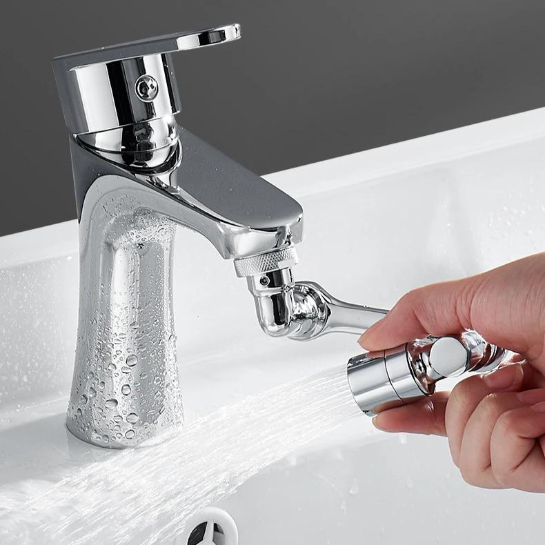 Вращающийся на 1080° удлинитель для крана, распылительная головка, насадка для водопроводного крана, универсальный удлинитель для крана в ванной, аэратор, 2 режима распыления