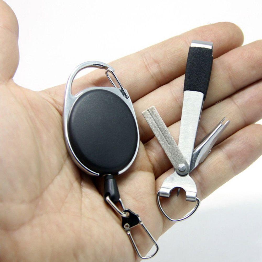 Hole Snip Nippers Fly Fishing Clippers Line Cutter Quick Knot Tying Tool Fast Hook Nail Knotter