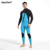 Mens 3mm Full Wetsuit Long Sleeve Body Dive Suit Surfing Snorkeling Scuba Diving Water Sports
