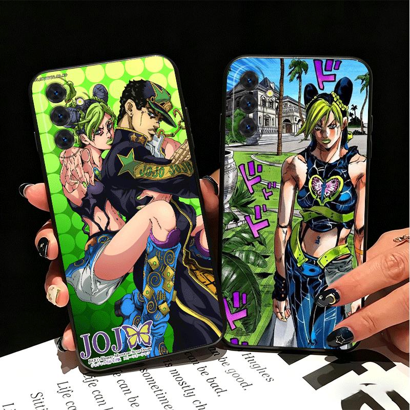 JoJo Adventure Jolyne Cujoh Soft Phone Case for Samsung A17 A37 A57 A16 A26 A36 A56 A15 A25 A35 A55 A14 A24 A34 A54 A13 A23 A33