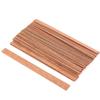 10 Sets Natural Wood Wax Wick DIY Candle Material Soy Wax Aromatherapy Smokeless Environmental Protection Wood Chip Wick Holder