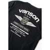 Vanson Streetwear Сетчатая футболка, Черный