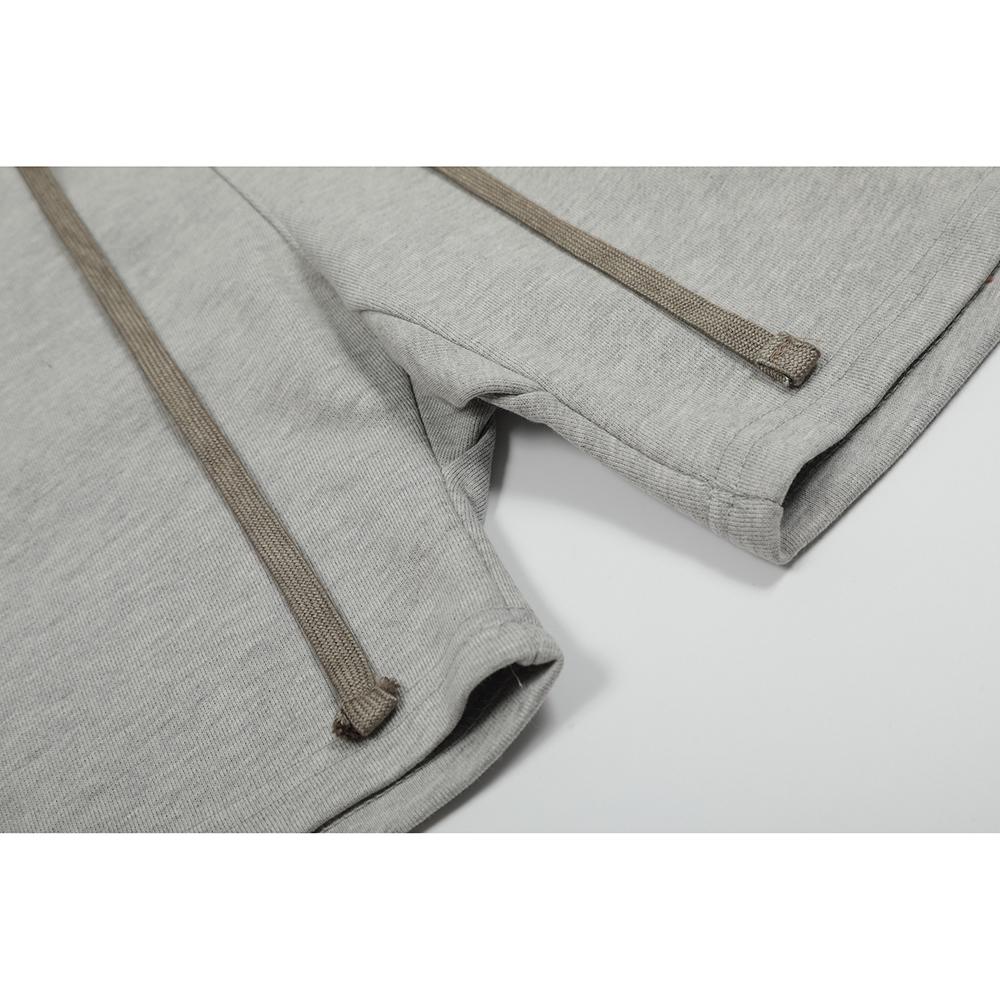 Fear Of God Essentials Винтажный принт Логотип Шорты-свитшот Унисекс Оверсайз Хлопок Шнурок Эластичный пояс Уличная одежда Повседневные Спортивные Шорты до колена