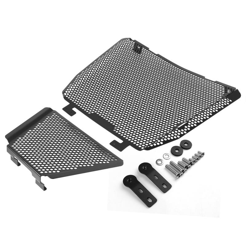 Motorcycle CNC Radiator Grille Guard Oil Cooler Guard Cover Protection For Aprilia RSV4 1000 APRC RF Tuono V4 1100 RR Factory
