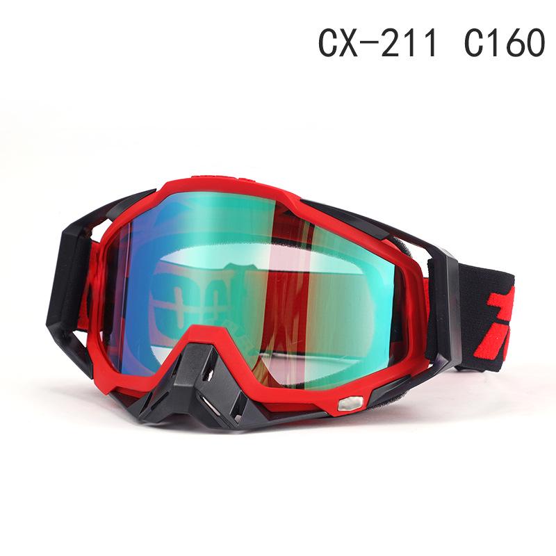 Ветрозащитные мотоциклетные и лыжные очки для использования за границей: 100% Внедорожная езда, катание на природе и защита при скоростном спуске