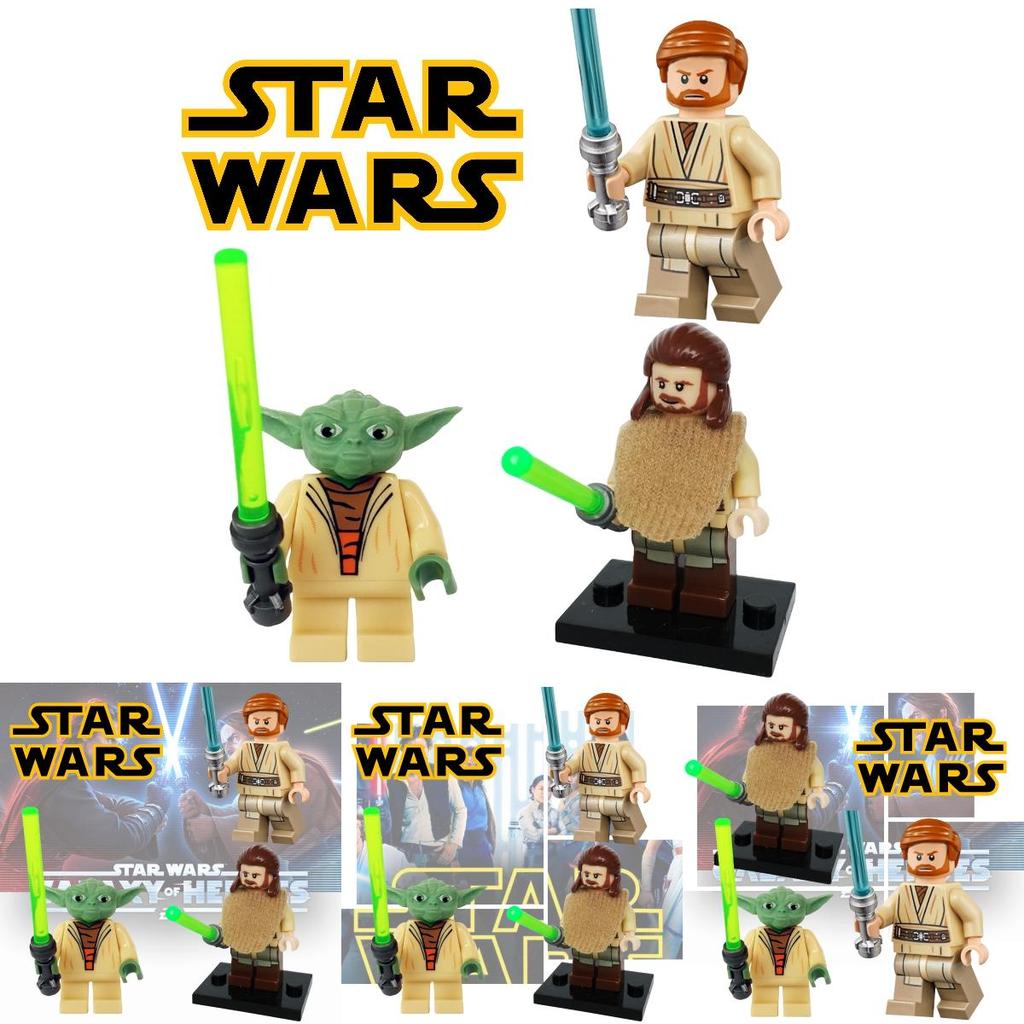 Star Wars Lego Minifigure Set Darth Vader Anakin Palpatine Sith Warrior Action Figures