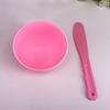 2Pcs Silicone Facial Mud Mixing Bowl with Sticks Women DIY Face Clay Stirring Bowl Professional Home Salon Beauty Skincare Mixing Tool Kit