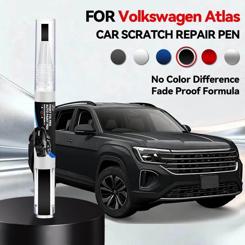 Car Dedicated For Volkswagen Atlas 2016-2025 PQ8 Paint Repair Brush Touch Up Scratch Remover DIY Auto Accessories Black White Gr