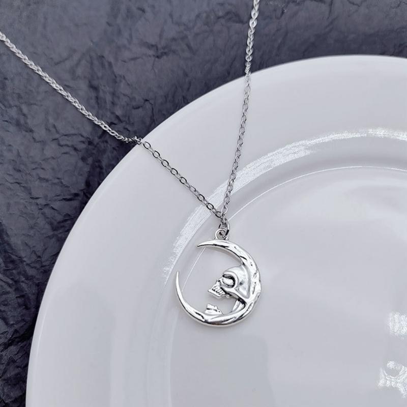 Ожерелье на морскую тематику Сверкающий кулон в виде хвоста русалки Чокер Минимализм Шарм в виде кошки, бабочки, черепа Цепочка для ключицы Ювелирное изделие