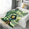 Cartoon C-Count Duckula Throw Lightweight 240g Flannel Blanket Soft Skin-friendly for Summer Cooling