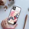 Чехол для телефона «Дневник будущего» Mirai Nikki для iPhone 14 13 12 11 XS X 8 7 6 Plus Mini Pro Max SE 2022, черный стеклянный чехол из поликарбоната и ТПУ