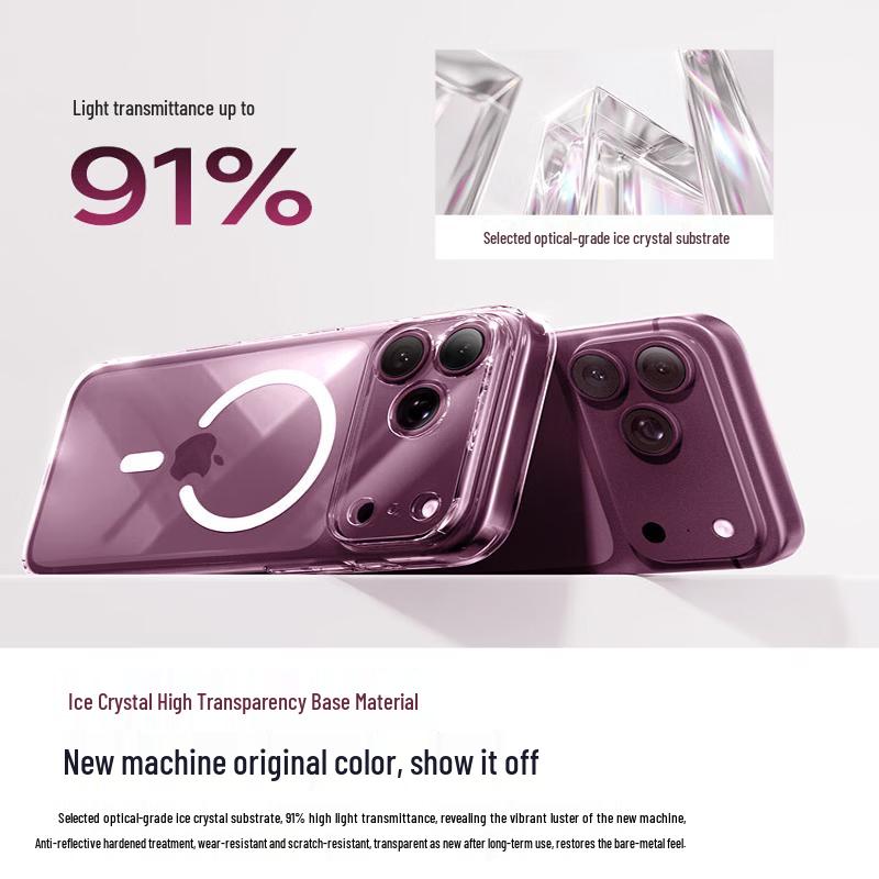 Baseus Magnetic Clear Slim Protective Case for iPhone