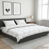 Ensemble couette &amp; oreiller - MAISON EXCLUSIVE - 200x200 cm 450 GSM - Housse 100% coton - Laine &amp; microfibre - Hypoallergénique