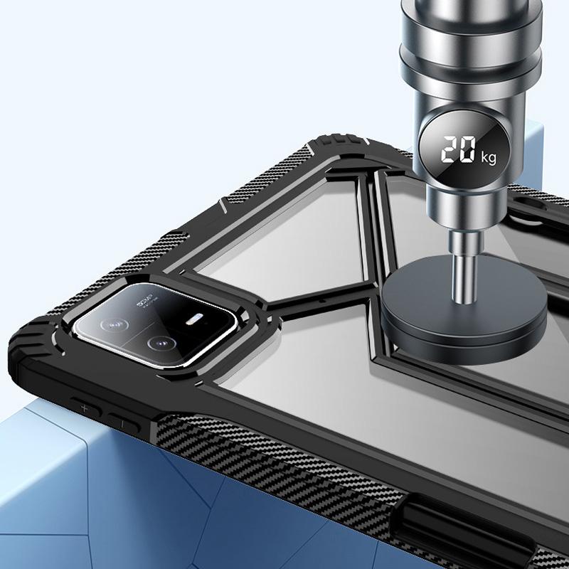 Чехол для планшета Xiaomi Pad 6 Pro, 11 дюймов, прозрачный магнитный чехол-подставка с кристаллами для Xiaomi Mi Pad 6, 2 в 1, жесткий чехол с невидимым кронштейном