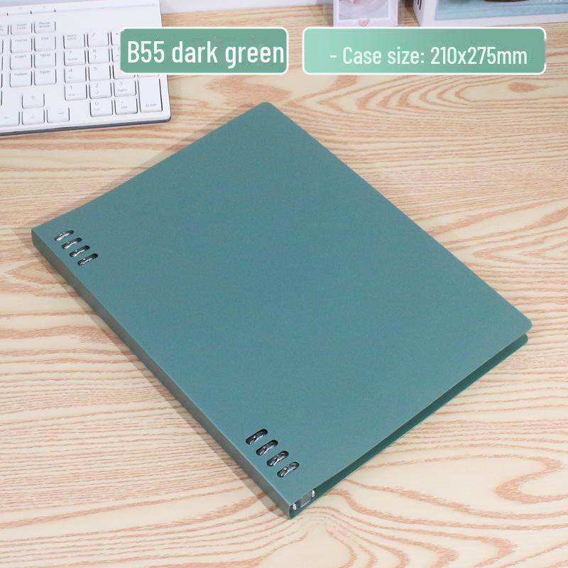 Новый блокнот B5 на кольцах с плавным выдвижным обложкой-градиентом