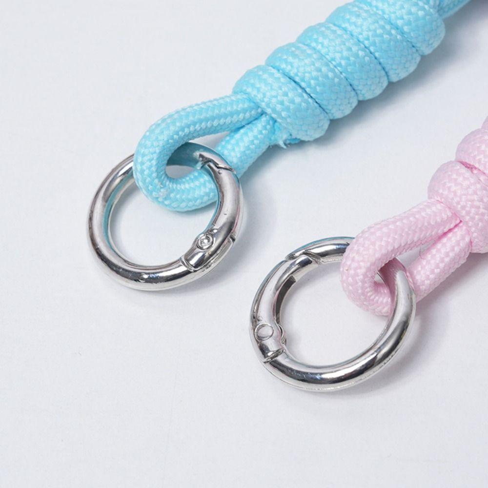 Анти-потеряшка, цветной узел, креативный плетеный шнурок, брелок, рюкзак, декор