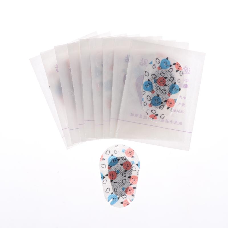 10 шт./набор Мягкая тренировочная повязка на глаза для детей Амблиопия Ортоптика Повязки для ленивого глаза Корректирующая маска для глаз для детей