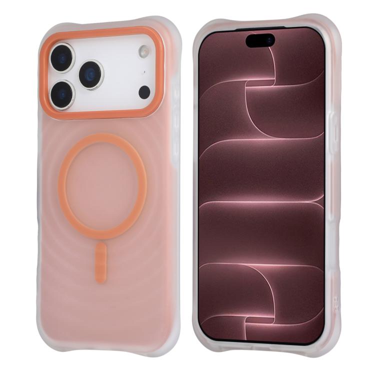 Transparent Color Airbag Shockproof Magnetic PC+TPU Protective Phone Case For iPhone 16 Pro