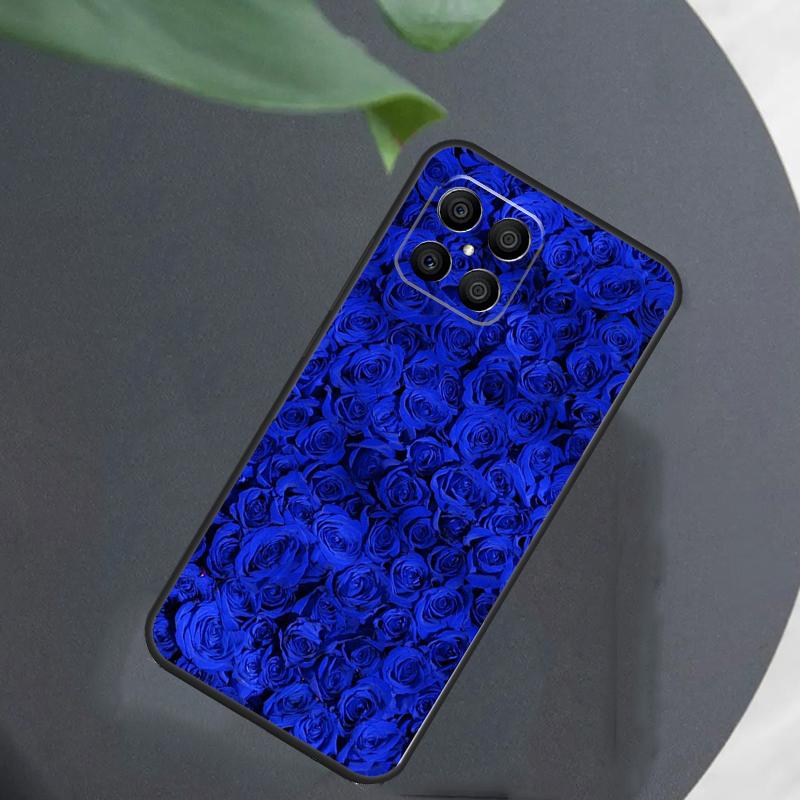 Синяя Роза Искусство Для Honor Magic 5 6 7 8 Pro Чехол Для Honor 400 200 50 70 Lite X8c X8b X9a X9b X9c X9d Win RT